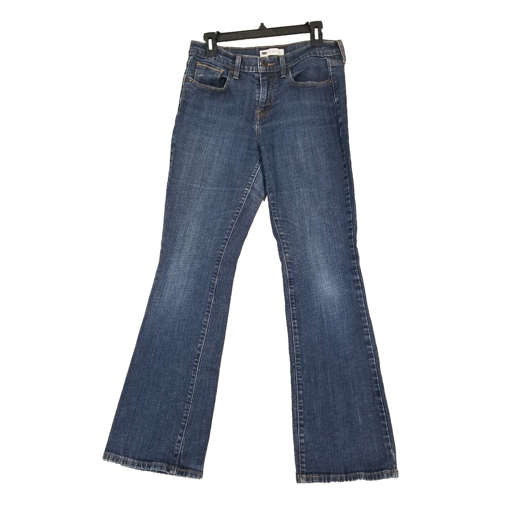 Levi's 515 jeans Women's 30 X 32 size 8m Bootcut stretch blue denim pants